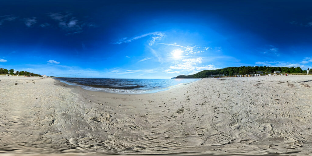 Binzer Strand am Mütherturm